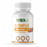 Green Life B-Complex Vitamins bottle with 90 capsules, designed for daily energy and vitality support, by GREEN LIFE CYPRUS.