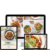 Green Life 15 Vegan Recipe Book Vol.9 by GREEN LIFE CYPRUS, featuring colorful pages and plant-based recipes for healthy living.