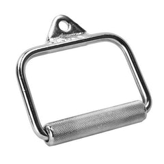 VIKING Fitness single cable handle C-0490 showing a black grip with metal connector for cable machine workouts