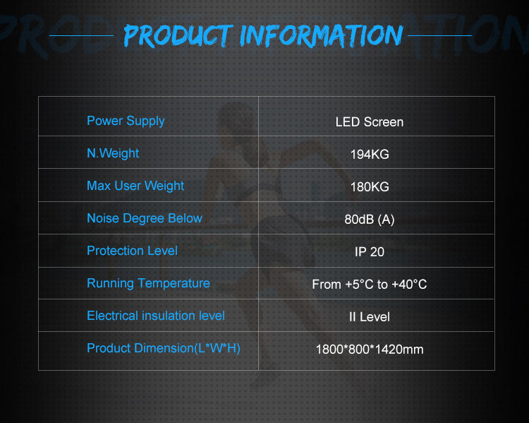 Warrior Curved Fitness Treadmill - GREEN LIFE CYPRUS