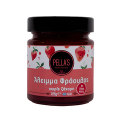 Pella's Delicacies, Strawberry Spread, 225gr - GREEN LIFE CYPRUS