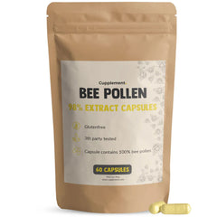 Cupplement, Bee Pollen Extract, 60 Capsules - GREEN LIFE CYPRUS