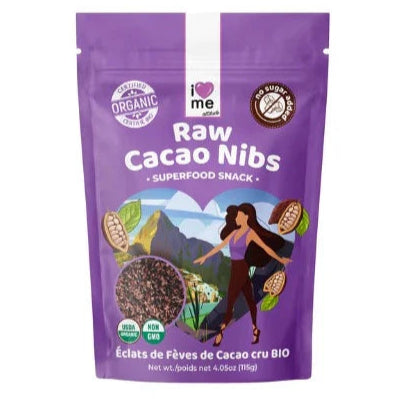 I LOVE ME, Organic Cacao Nibs, 115g - GREEN LIFE CYPRUS