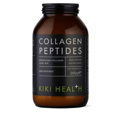 Kiki Health, Grass Fed Collagen Peptides Powder, Types 1 & 3, 200g - GREEN LIFE CYPRUS