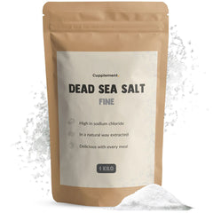 Cupplement, Dead Sea Salt, 1Kg (Fine)