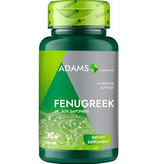 Adams Supplements, Fenugreek Extract, 500mg - GREEN LIFE CYPRUS