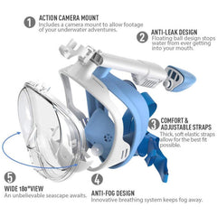 Viking F-200 FULL FACE DIVING MASK