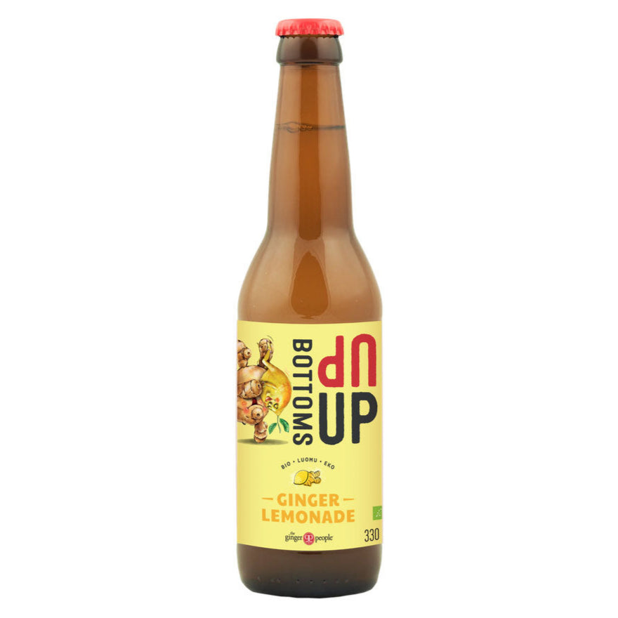 The Ginger People, Bottoms Up Organic Ginger Lemonade, 330ml - GREEN LIFE CYPRUS