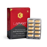 Lavivant, Korean Red Ginseng Extract, 30 Vegan Capsules 300mg/g - GREEN LIFE CYPRUS