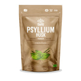 Iswari BIO Psyllium Husk superfood in 125g package, gluten-free, with a front view showing the product packaging.