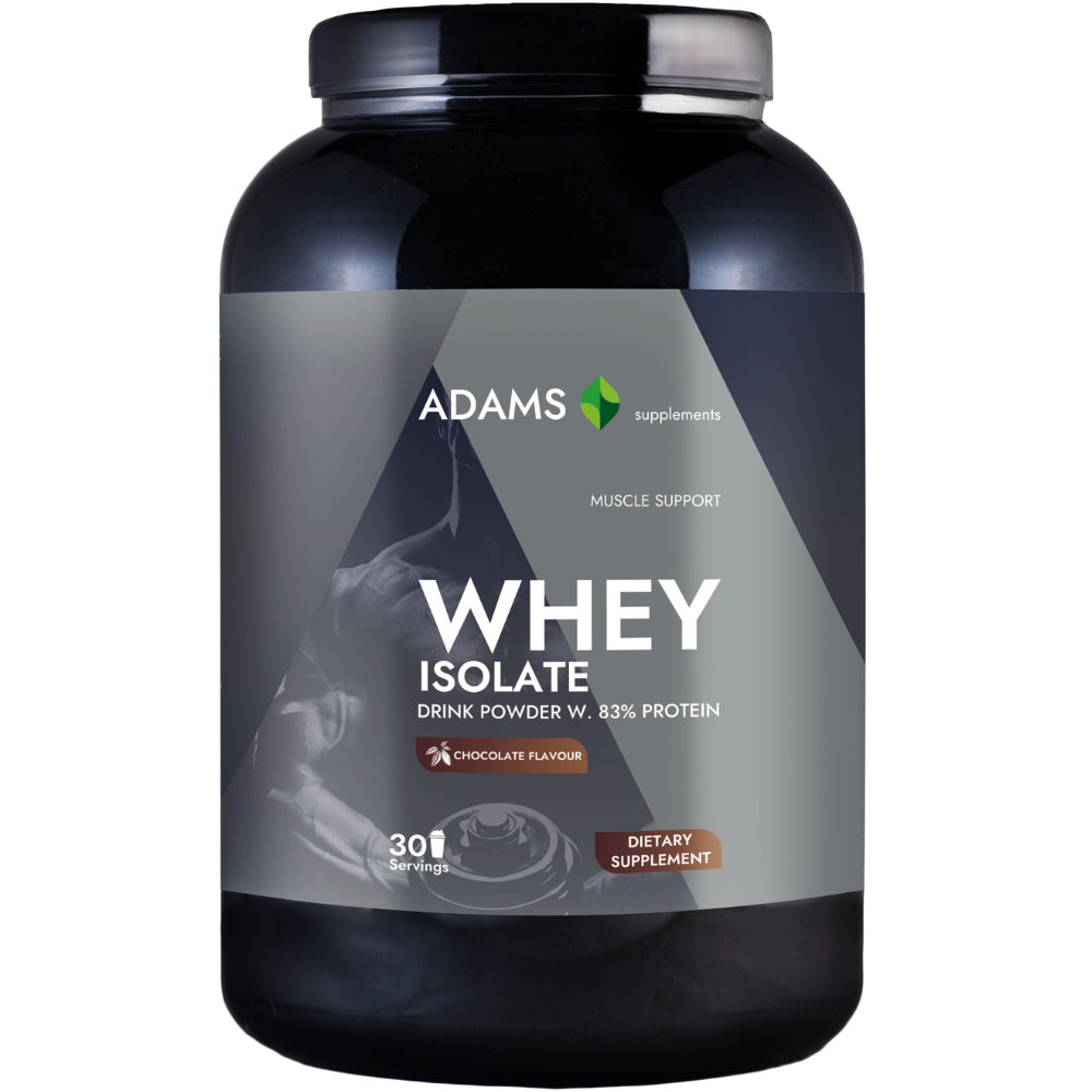 Adams Supplements, Whey isolate protein, 908g - GREEN LIFE CYPRUS