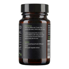 Kiki Health, Activated Charcoal, 50 Vegicaps - GREEN LIFE CYPRUS