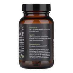 Kiki Health, Organic Maitake Mushroom Extract, 60 Vegicaps - GREEN LIFE CYPRUS