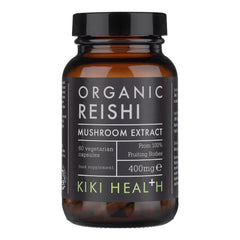 Kiki Health, Organic Reishi Mushroom Extract, 60 Vegicaps - GREEN LIFE CYPRUS