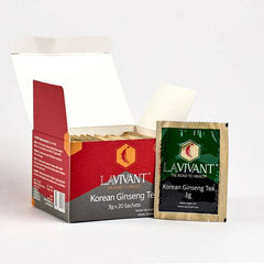 Lavivant, Korean Ginseng Tea, 20 Sachets - GREEN LIFE CYPRUS