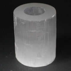 AW Gifts, Selenite Cylinder Candle Holder - GREEN LIFE CYPRUS