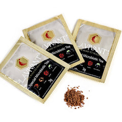 Lavivant, Korean Red Ginseng, Microbiotic Tea, with Reishi, Chaga, Jujube, Aronia, 100 Sachets in Wooden Box - GREEN LIFE CYPRUS
