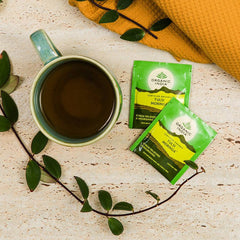 Organic India, BIO Tulsi Moringa Tea, Caffeine-Free, 25 Infusion Bags - GREEN LIFE CYPRUS