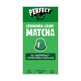 PerfectTed, Ceremonial Grade Matcha, 10 Nespresso Compatible Capsules - GREEN LIFE CYPRUS