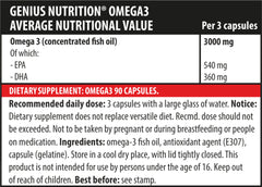 Omega-3 90softgels - GREEN LIFE CYPRUS