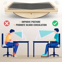 KOKAY Professional Wooden Balance Board - GREEN LIFE CYPRUS