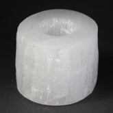 AW Gifts, Selenite Cylinder Candle Holder - GREEN LIFE CYPRUS