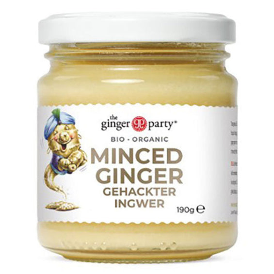 The Ginger People, Organic Minced Ginger, 190g - GREEN LIFE CYPRUS