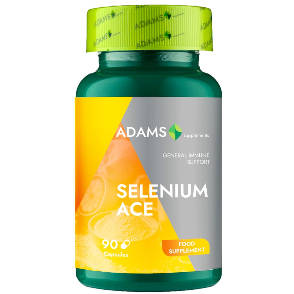 Adams Supplements, Selenium ACE, 90cps - GREEN LIFE CYPRUS