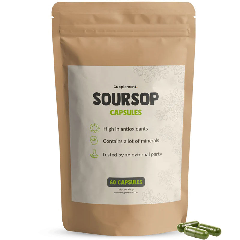 Cupplement, Soursop Extract, 60 Capsules - GREEN LIFE CYPRUS