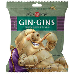The Ginger People, Gin Gins Original Ginger Chews, 60g - GREEN LIFE CYPRUS
