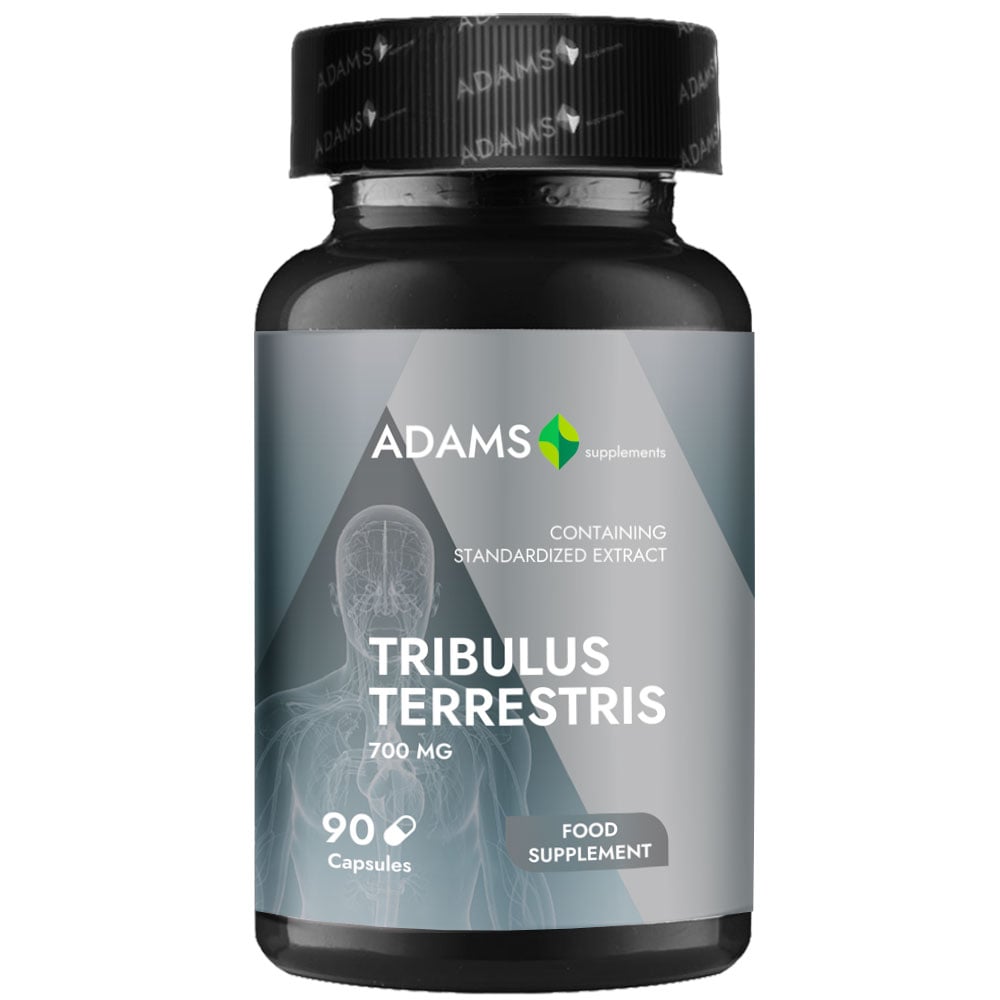 Adams Supplements, Tribulus Terrestris, 700mg, 90cps - GREEN LIFE CYPRUS