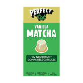 PerfectTed, Ceremonial Grade Vanilla Matcha, 10 Nespresso Compatible Capsules - GREEN LIFE CYPRUS