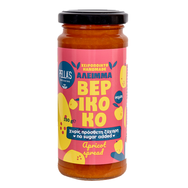 Pella's Delicacies, Apricot Spread, 280g - GREEN LIFE CYPRUS