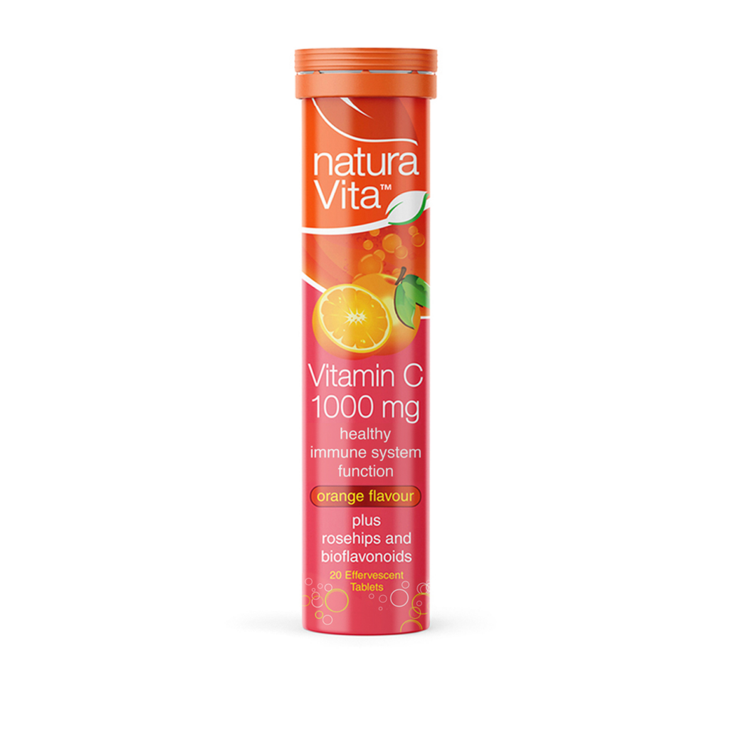 Vitamin C 1000 mg w/ Rosehips & Bioflavonoids - Naturavita - GREEN LIFE CYPRUS