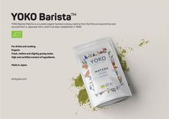 Yoko, Organic PREMIUM Matcha Powder, Barista & Culinary, 100g - GREEN LIFE CYPRUS