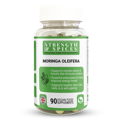 Moringa Oleifera 700mg 90 capsules- Strength & Spices - GREEN LIFE CYPRUS