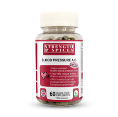 Blood Pressure Aid 90 capsules- Strength & Spices - GREEN LIFE CYPRUS