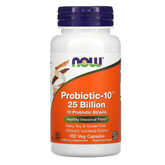 NOW Foods, Probiotic-10, 25 Billion, 100 Veg Capsules - GREEN LIFE CYPRUS