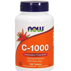 Now Food C-1000 RH NO 100 TABS - GREEN LIFE CYPRUS