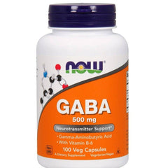 GABA, 500 mg, 100 VEG CAPSULES - GREEN LIFE CYPRUS