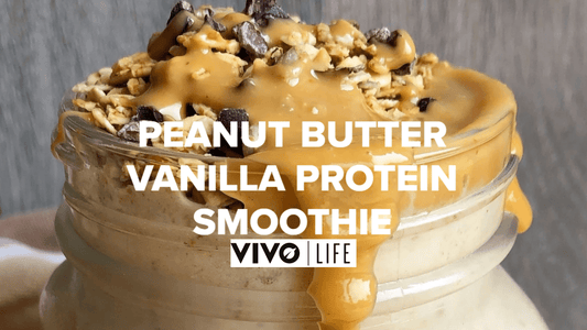 Peanut Butter & Vanilla Protein Smoothie