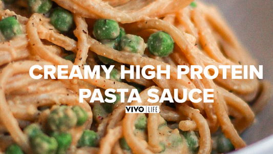 CREAMY HIGH PROTEIN PASTA SAUCE