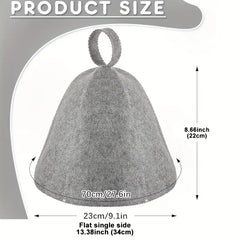 2pcs Sauna Hats
