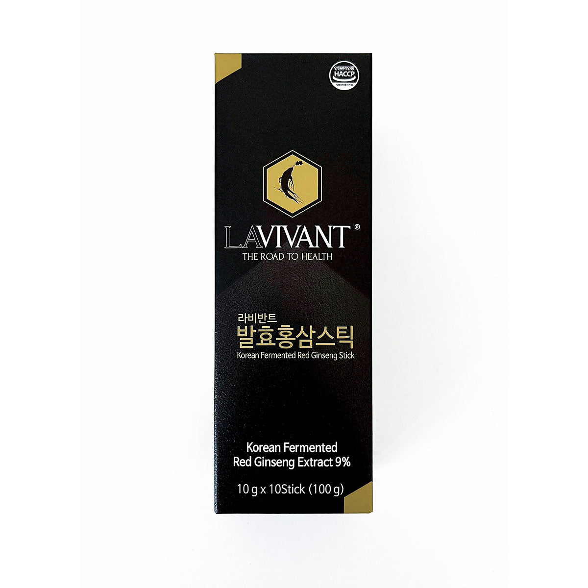 Lavivant, Korean Red Ginseng Fermented Extract, 60 Liquid Sticks, 7.5mg/g, 600g