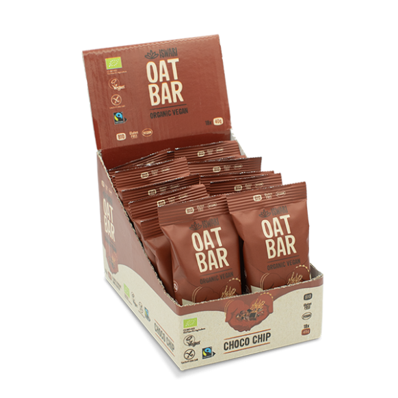 Iswari, BIO Oat Bar Chocolate Chip 40γρ