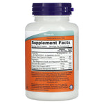 MKSTAVRINOS NOW Foods Calcium Citrate supplement bottle with 100 tablets, showing the label and product packaging.