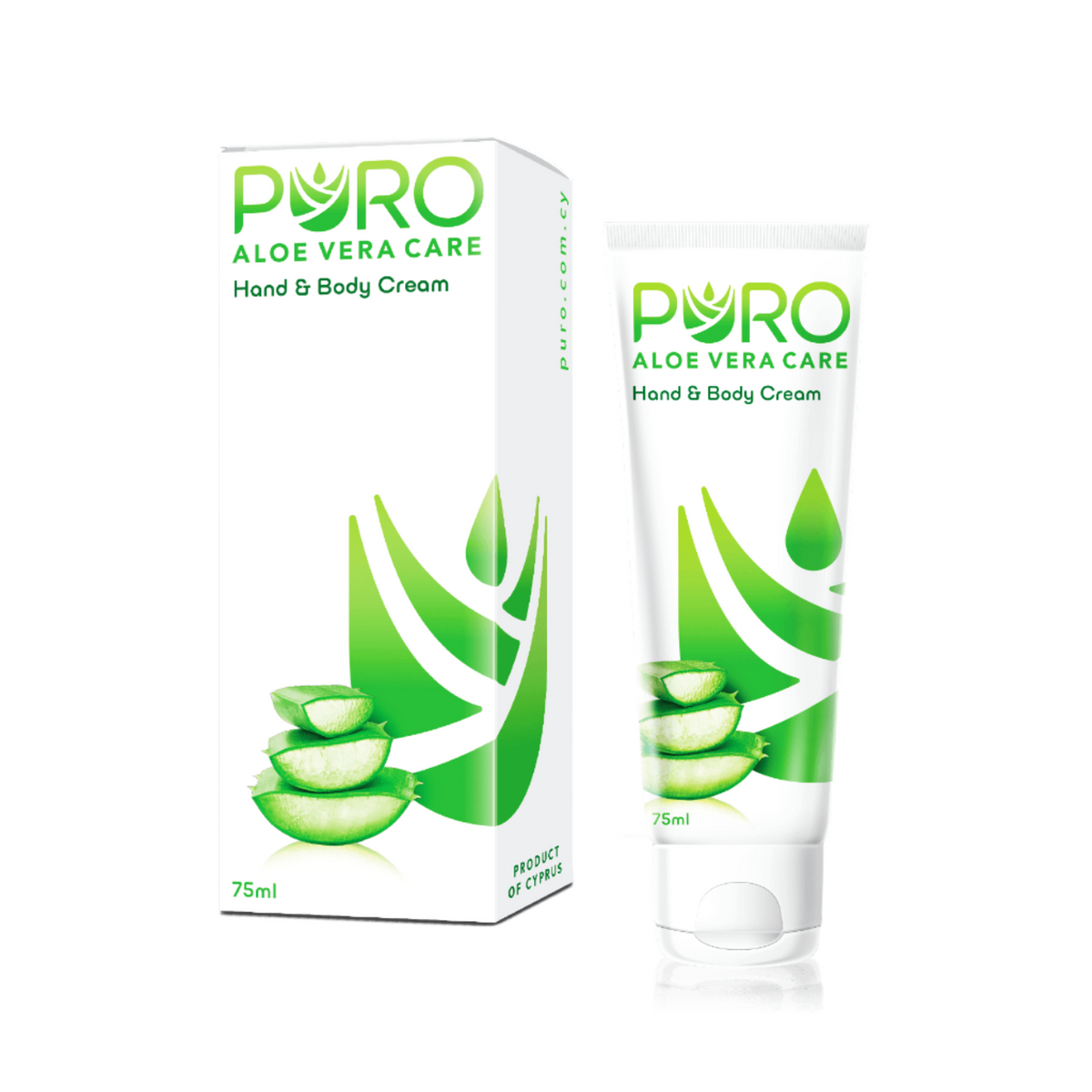 Hand & Body Cream 75ml - Puro Aloe Vera Care