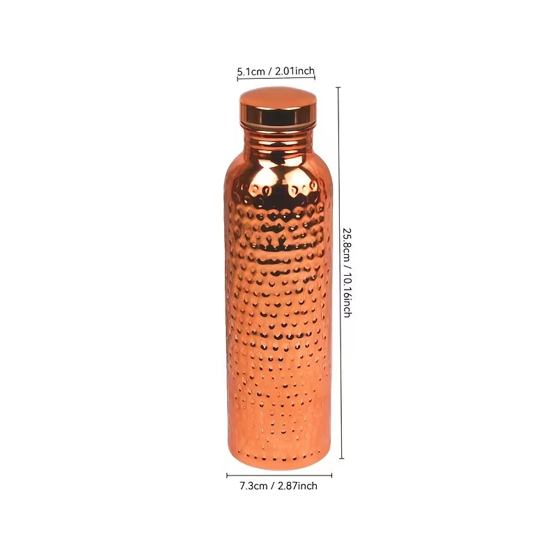 TEMU Premium Everyday Hydration Tumbler 800ml made of stainless steel with cleaning brush, ideal for staying hydrated on the go.