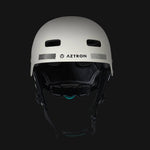 Viking Fitness Skate Helmet HS9 in black with adjustable straps, designed for skateboarding safety and protection.