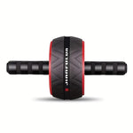 TEMU abdominal wheel exercise accessory with handles and wheel for core workouts and abdominal muscle strengthening.
